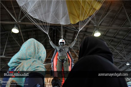 نمایشگاه هوایی راهیان نور در پایگاه چهارم وحدتی دزفول