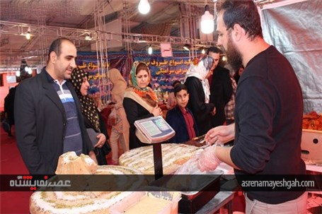 نمایشگاه سوغات و صنایع دستی استان‌ها در ساری + تصاویر
