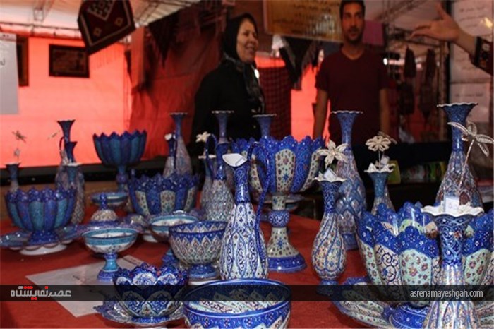 نمایشگاه سوغات و صنایع دستی استان‌ها در ساری + تصاویر