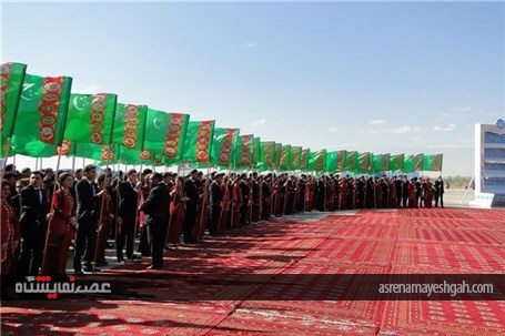 گزارش تصویری از برگزاری جشن ملی آب در ترکمنستان