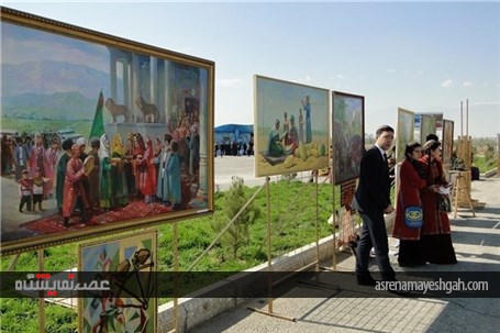 گزارش تصویری از برگزاری جشن ملی آب در ترکمنستان