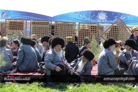گزارش تصویری از برگزاری جشن ملی آب در ترکمنستان