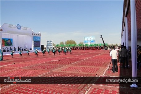 گزارش تصویری از برگزاری جشن ملی آب در ترکمنستان