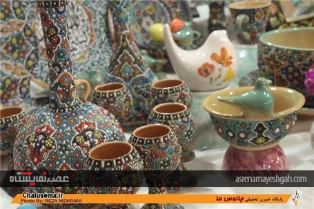 گزارش تصویری از نمایشگاه صنایع دستی در چالوس