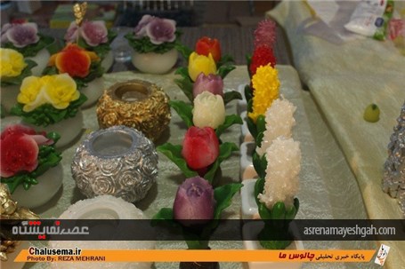 گزارش تصویری از نمایشگاه صنایع دستی در چالوس