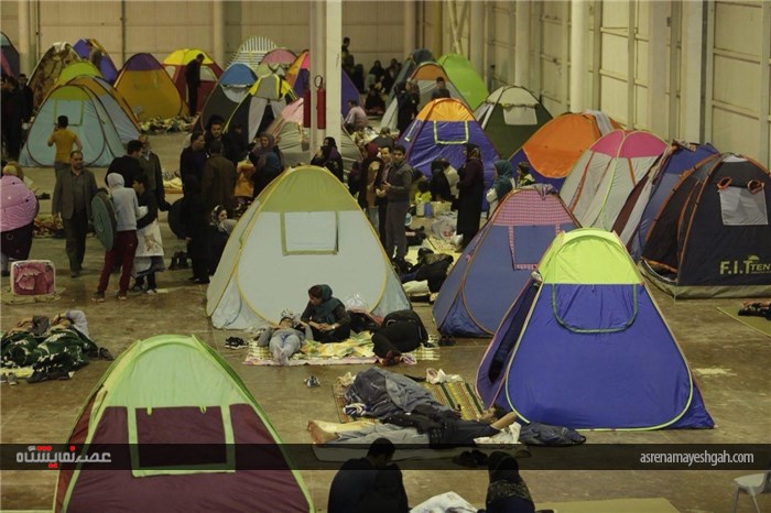 گزارش تصویری اسکان بیش از پنج هزار نفر در نمایشگاه بین المللی مشهد
