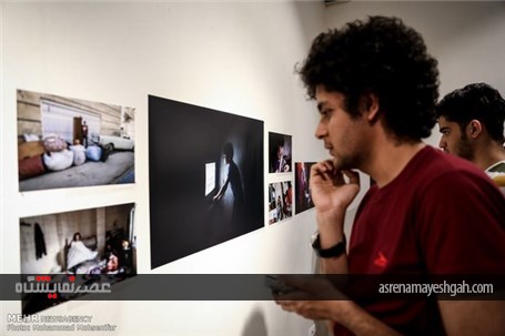 زارش تصویری افتتاح هفتمین نمایشگاه عکس شید