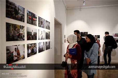 زارش تصویری افتتاح هفتمین نمایشگاه عکس شید