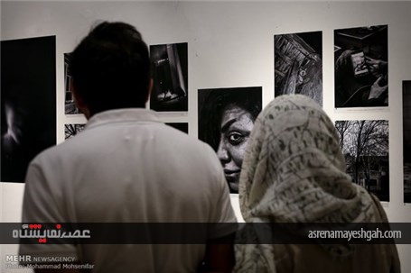 زارش تصویری افتتاح هفتمین نمایشگاه عکس شید