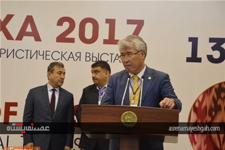 گزارش تصویری از آغاز به کار پنجمین نمایشگاه بین‌المللی گردشگری در تاشکند
