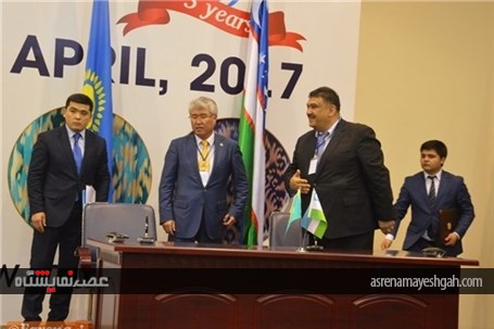 گزارش تصویری از آغاز به کار پنجمین نمایشگاه بین‌المللی گردشگری در تاشکند