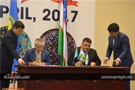 گزارش تصویری از آغاز به کار پنجمین نمایشگاه بین‌المللی گردشگری در تاشکند