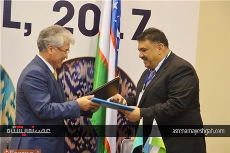 گزارش تصویری از آغاز به کار پنجمین نمایشگاه بین‌المللی گردشگری در تاشکند