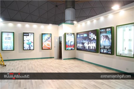 گزارش تصویری آماده سازی غرفه های نمایشگاه دام و طیور اصفهان