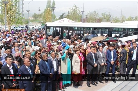 گزارش تصویری از افتتاحیه اولین نمایشگاه محصولات صنعتی ازبکستان در تاجیکستان