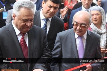 گزارش تصویری از افتتاحیه اولین نمایشگاه محصولات صنعتی ازبکستان در تاجیکستان