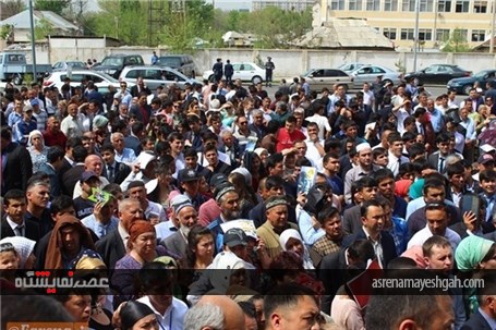 گزارش تصویری از افتتاحیه اولین نمایشگاه محصولات صنعتی ازبکستان در تاجیکستان