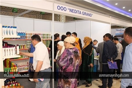 گزارش تصویری از افتتاحیه اولین نمایشگاه محصولات صنعتی ازبکستان در تاجیکستان
