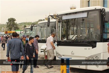 گزارش تصویری از افتتاحیه اولین نمایشگاه محصولات صنعتی ازبکستان در تاجیکستان