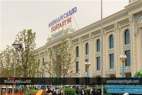 گزارش تصویری از افتتاحیه اولین نمایشگاه محصولات صنعتی ازبکستان در تاجیکستان