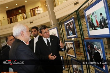گزارش تصویری از نمایشگاه عکس سالروز برقراری روابط دیپلماتیک ترکمنستان و ایران در عشق آباد