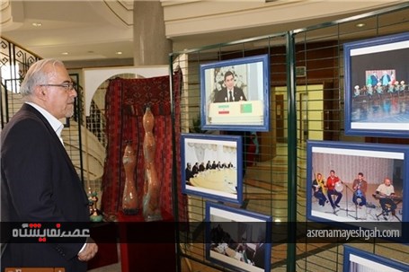 گزارش تصویری از نمایشگاه عکس سالروز برقراری روابط دیپلماتیک ترکمنستان و ایران در عشق آباد