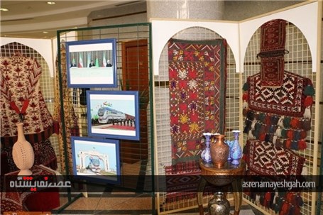 گزارش تصویری از نمایشگاه عکس سالروز برقراری روابط دیپلماتیک ترکمنستان و ایران در عشق آباد