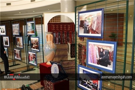 گزارش تصویری از نمایشگاه عکس سالروز برقراری روابط دیپلماتیک ترکمنستان و ایران در عشق آباد