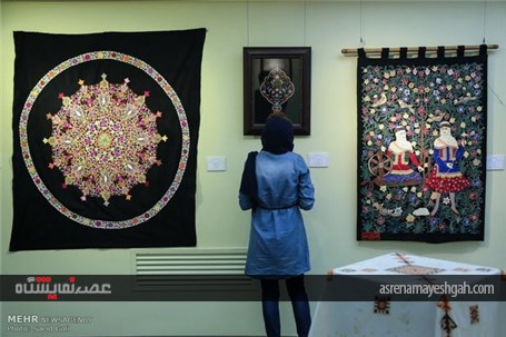 گزارش تصویری از نخستین جشنواره تخصصی و ملی دوخت‌های سنتی