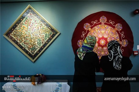 گزارش تصویری از نخستین جشنواره تخصصی و ملی دوخت‌های سنتی
