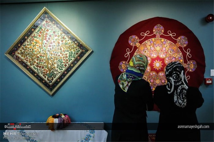 گزارش تصویری از نخستین جشنواره تخصصی و ملی دوخت‌های سنتی