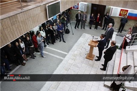 گزارش تصویری از نمایشگاه اختصاصی &#171;پوتین&#187; در &#171;بیشکک&#187;