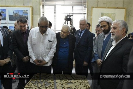 افتتاح نمایشگاه تصویری با حضور سفیر عراق در دانشگاه تهران + تصاویر