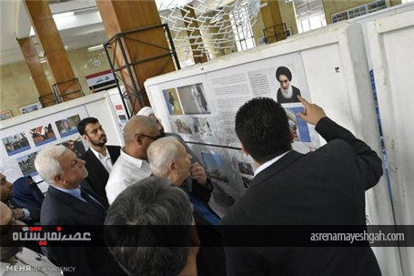 افتتاح نمایشگاه تصویری با حضور سفیر عراق در دانشگاه تهران + تصاویر