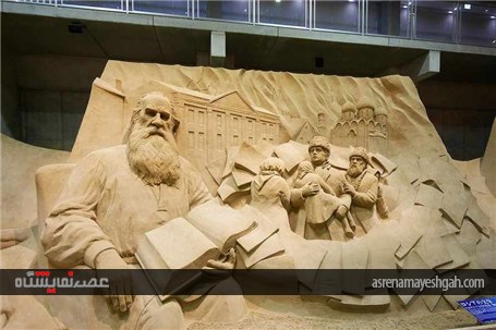 موزه مجسمه های شنی شگفت انگیز در ژاپن