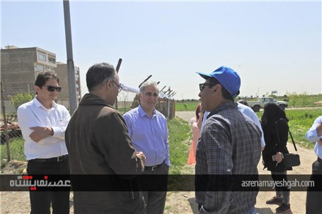 گزارش تصویری بازدید مدیران وزارت جهاد و کشاورزی. از آماده سازی نخستین نمایشگاه روزهای مزرعه ایران