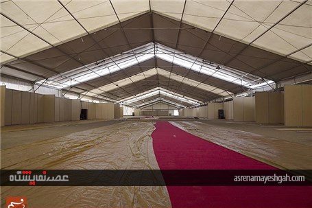 گزارش تصویری از &quot;شهر آفتاب&quot;؛ یک هفته مانده به برگزاری سی‌امین نمایشگاه کتاب تهران