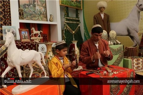 برپایی نمایشگاه بین‌المللی صنعت اسب در ترکمنستان+تصاویر