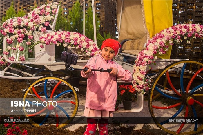 گزارش تصویری از پانزدهمین نمایشگاه گل محلات