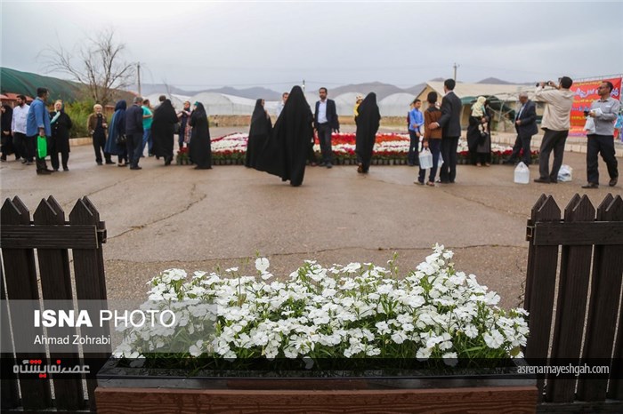 گزارش تصویری از پانزدهمین نمایشگاه گل محلات