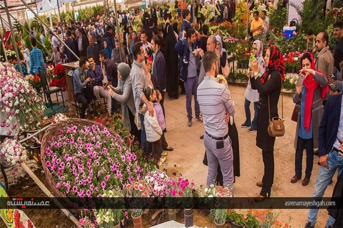 گزارش تصویری از پانزدهمین نمایشگاه گل محلات