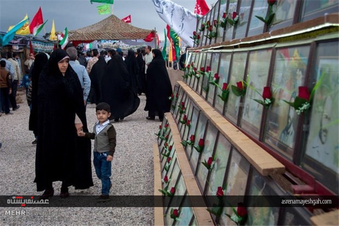 گزارش تصویری نمایشگاه اولین دوسالانه اجلاسیه شهدای شهرستان شاهرود
