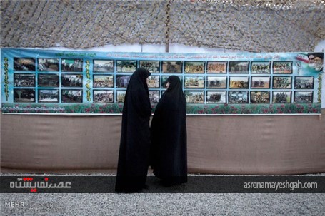 گزارش تصویری نمایشگاه اولین دوسالانه اجلاسیه شهدای شهرستان شاهرود
