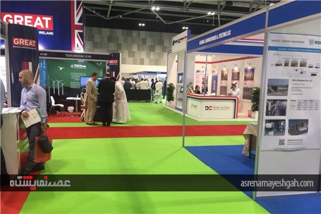 گزارش تصویری از حضور هیات ایرانی در نمایشگاه آب و برق عمان