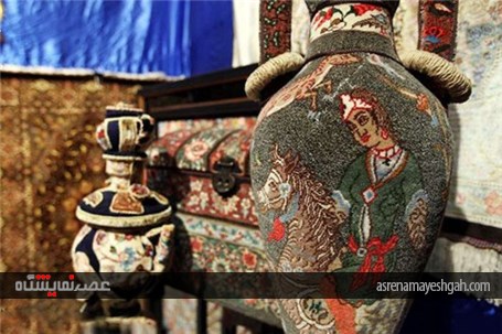 گزارش تصویری از برگزاری نمایشگاه فرش در هتل المپیک تهران