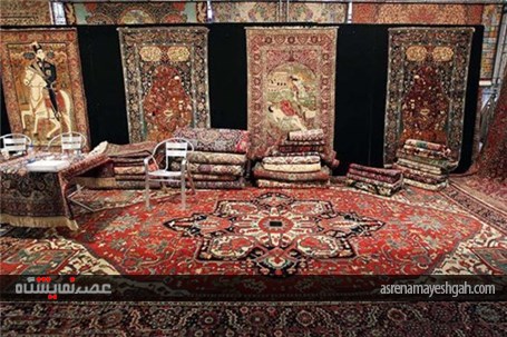 گزارش تصویری از برگزاری نمایشگاه فرش در هتل المپیک تهران
