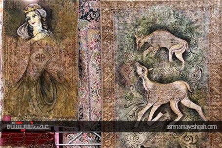 گزارش تصویری از برگزاری نمایشگاه فرش در هتل المپیک تهران