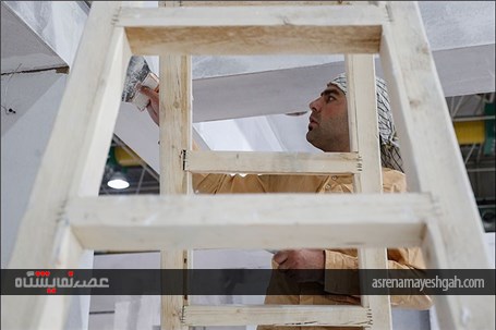 گزارش تصویری از آماده سازی بیست و دومین نمایشگاه بین المللی نفت