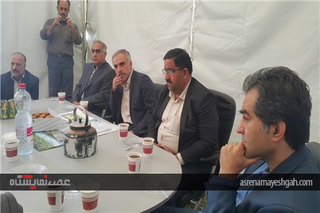 حضور ریاست جهاد کشاورزی استان البرز به همراه اعضای محترم ستاد اجرایی نمایشگاه +تصاویر
