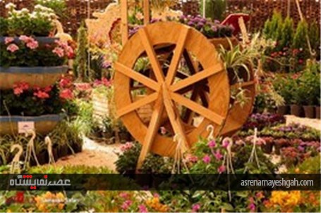 گزارش تصویری از پانزدهمین نمایشگاه گل و گیاه محلات در دهکده گل محلات